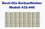 Aufkleber für den Plattenkorb